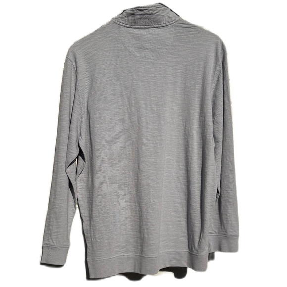 Johnnie-O Keane Quarter Zip Pullover Large gray - Picture 3 of 15